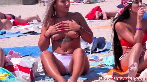Candid Topless Beach Girls - candid beach girls Popular Videos - VideoSection