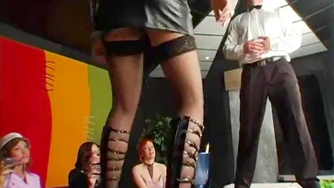 Dominatrix toilet slave, mistress ass slave