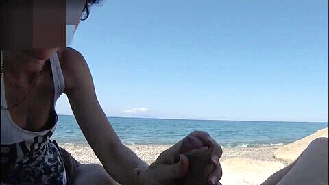 French Naturist Family, Nudist Beach Spain - Videosection.com 