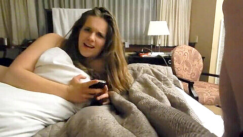 Sister Seduces Step Brother For Sex In Hotel Room - Sexy-Looking Stepsister Shows Her Huge Boobs - Videosection.com