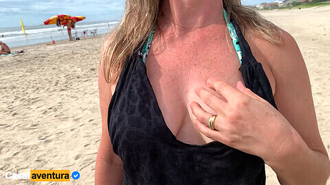 exibitionist wife public beach Search, sorted by popularity