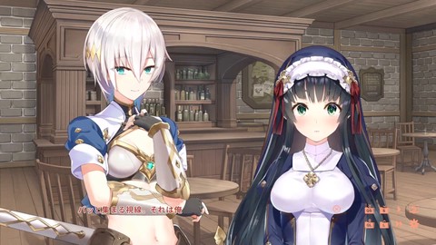 Hentai gaming with big titted characters