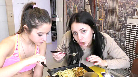 Food Belly Stuffing Porn - Belly Stuffing, Hiccups - Videosection.com