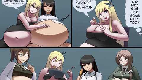 Fatty Cartoon Porn - Lesbian Big Ass Cartoon Bbw Enjoys Inflation - Videosection.com