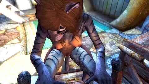 Skyrim Khajiit Furry Porn Blowjob - skyrim khajiit wolf Popular Videos - VideoSection