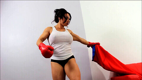Boxing Nicole Oring, Fbb Boxing - Videosection.com