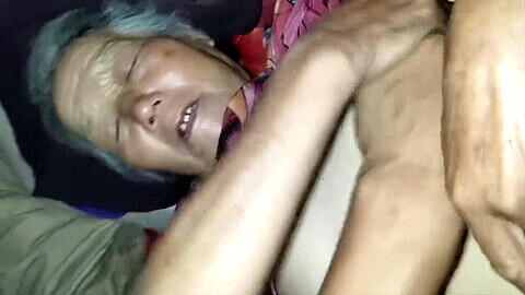 Chinese Old Woman Gets Fucked With Creampie - Videosection.com 
